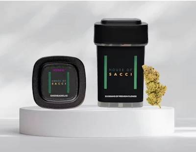 House Of Sacci - 3.5g - Sherbadelic - FLOWER by House of Sacci at King of Budz
