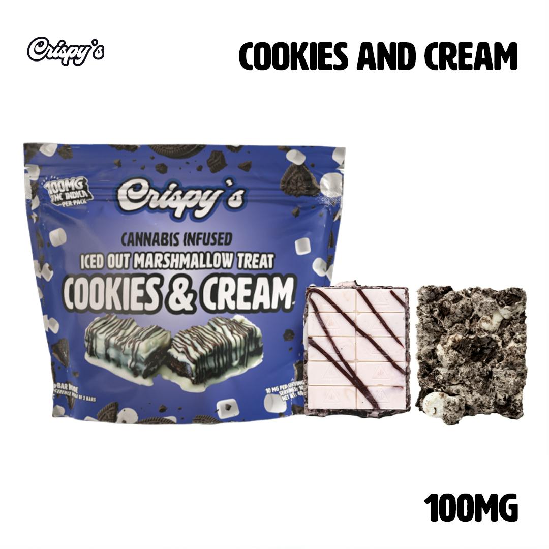 Product Crispy Bar | Cookies & Cream  | 100mg | Crispy's