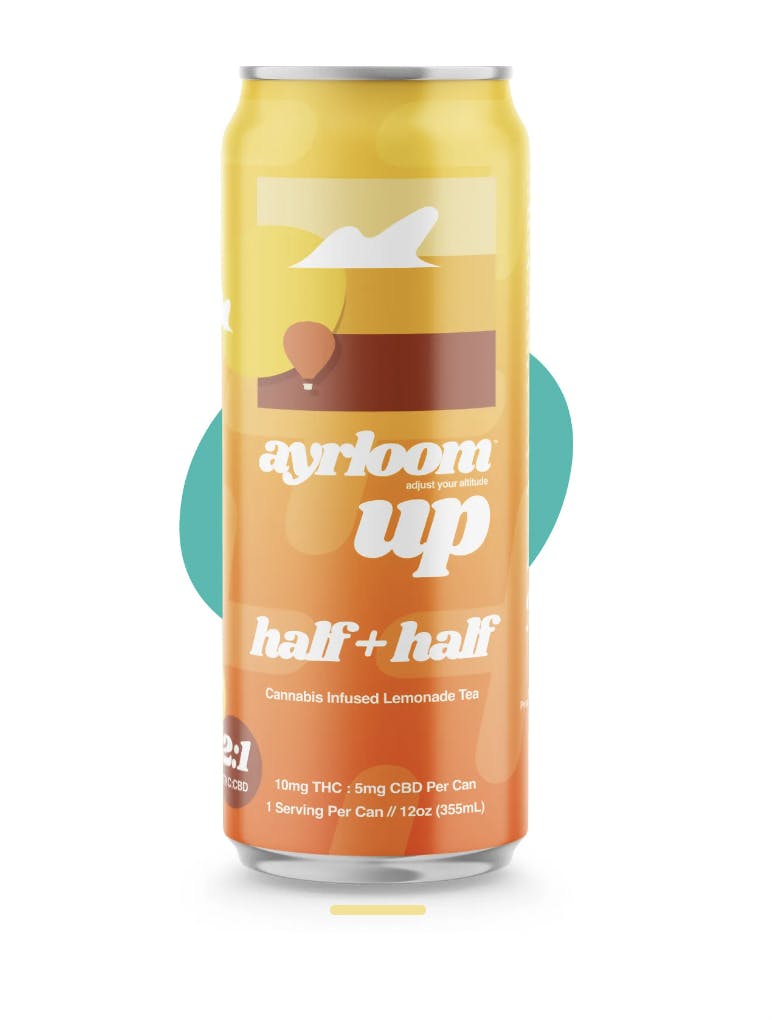 Ayrloom-UP Infused Beverage 2:1 10mg THC 5mg CBD V,GF- Half & Half-1