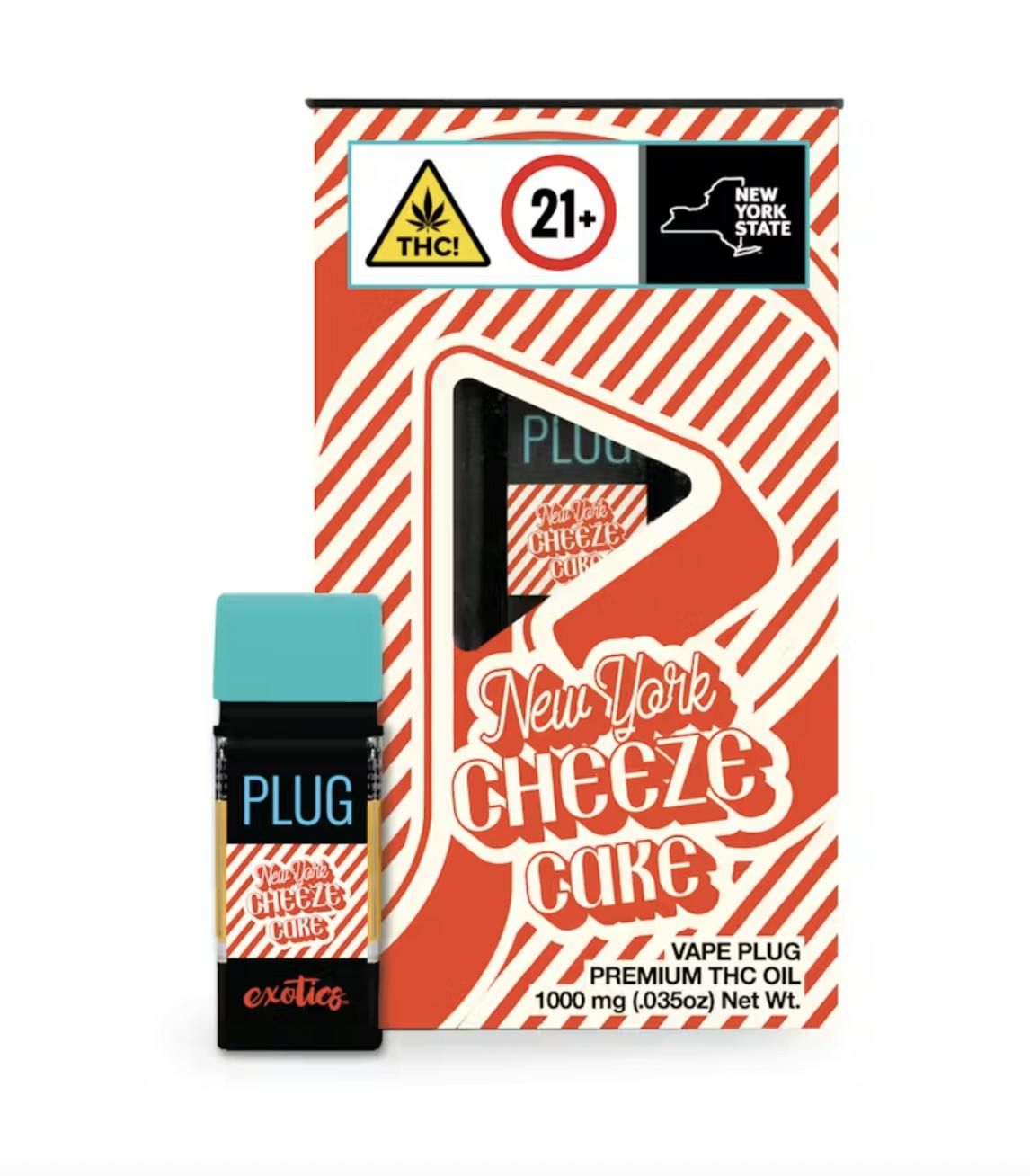 PlugPlay | Pod | Starter Kit | NEW YORK CHEESECAKE | EXOTICS | 1g