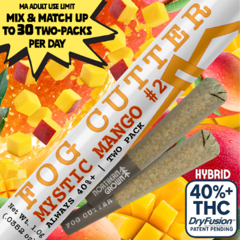 Product Northern Grown - Mystic Mango Fog Cutter Infused Pre-Roll 0.5g 2pk (1g)