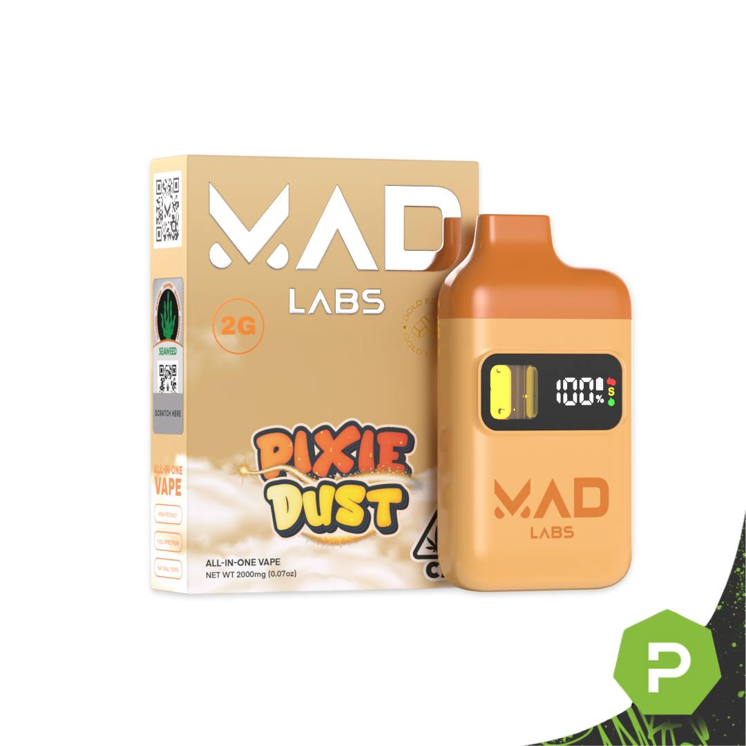mad labs disposable vape pen 2/$35 2g Mad Labs Disposables