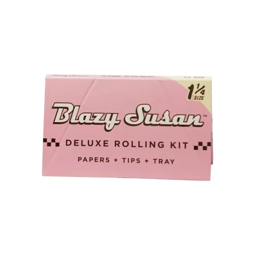 BLAZY SUSAN | DELUXE ROLLING KIT | PAPERS + TIPS + TRAY | 1 1/4-active