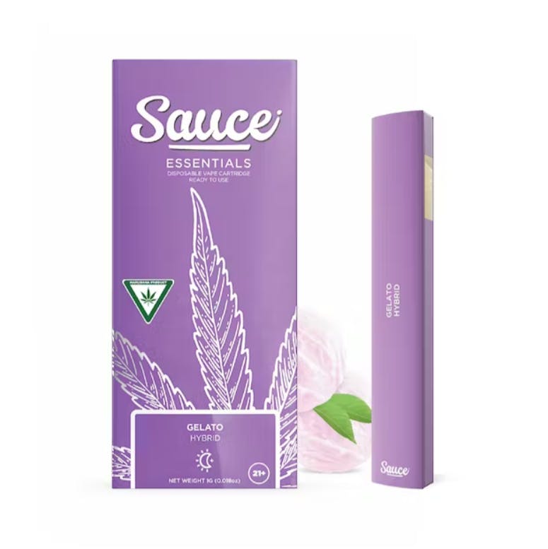 Sauce - 1g Disposable Disposable - Gelato