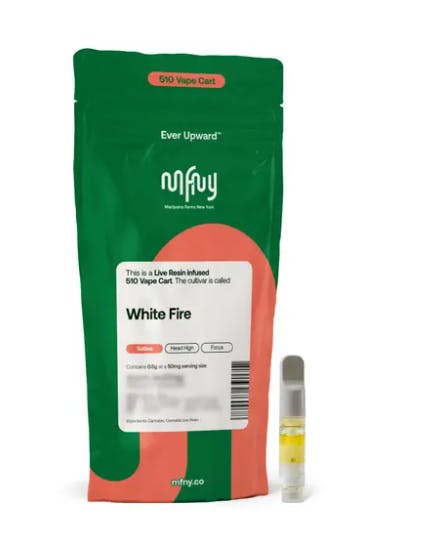 Cart | MFNY | Live Resin 510 Vape | White Fire | .5g