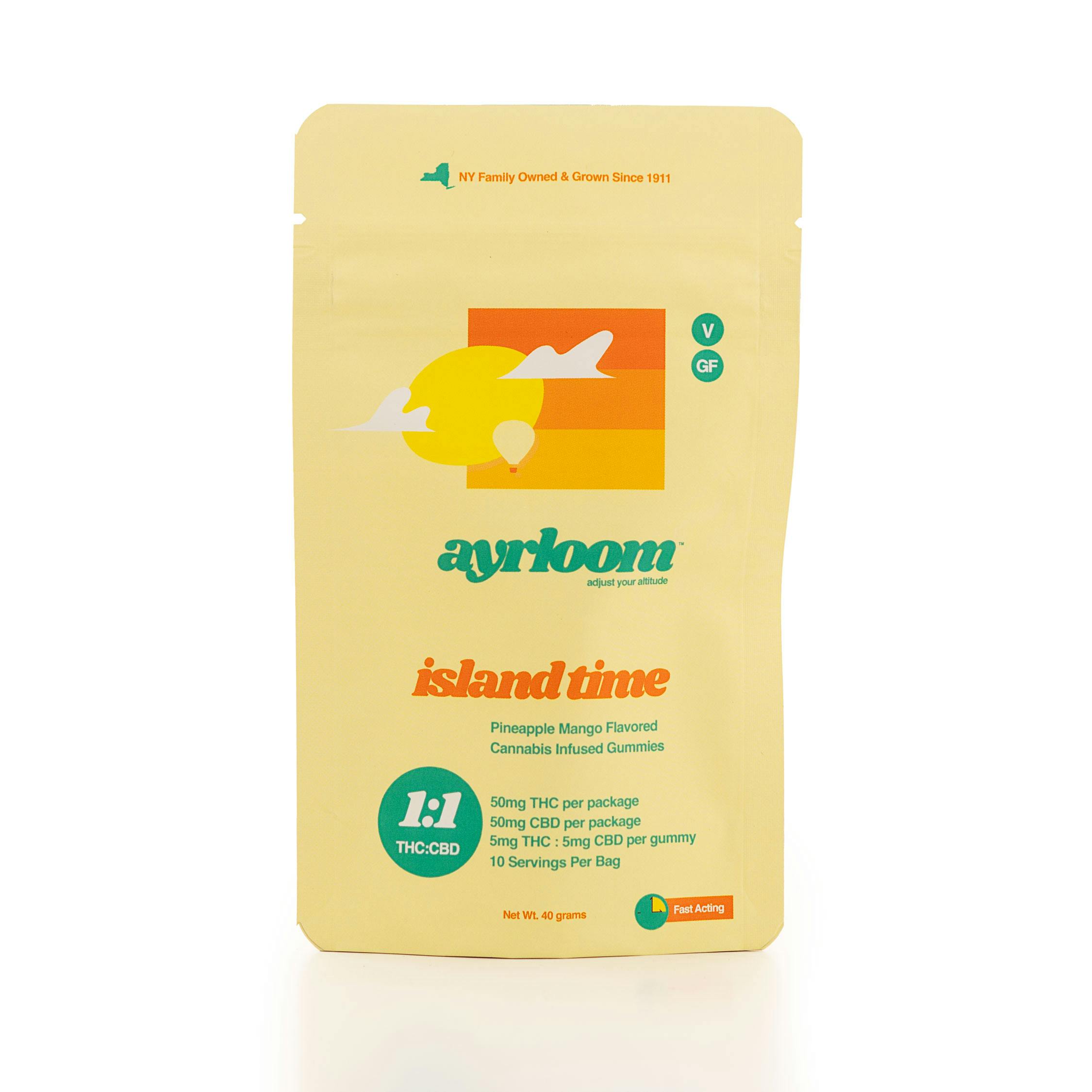 Island Time 10 Pack (50mg) Nugg