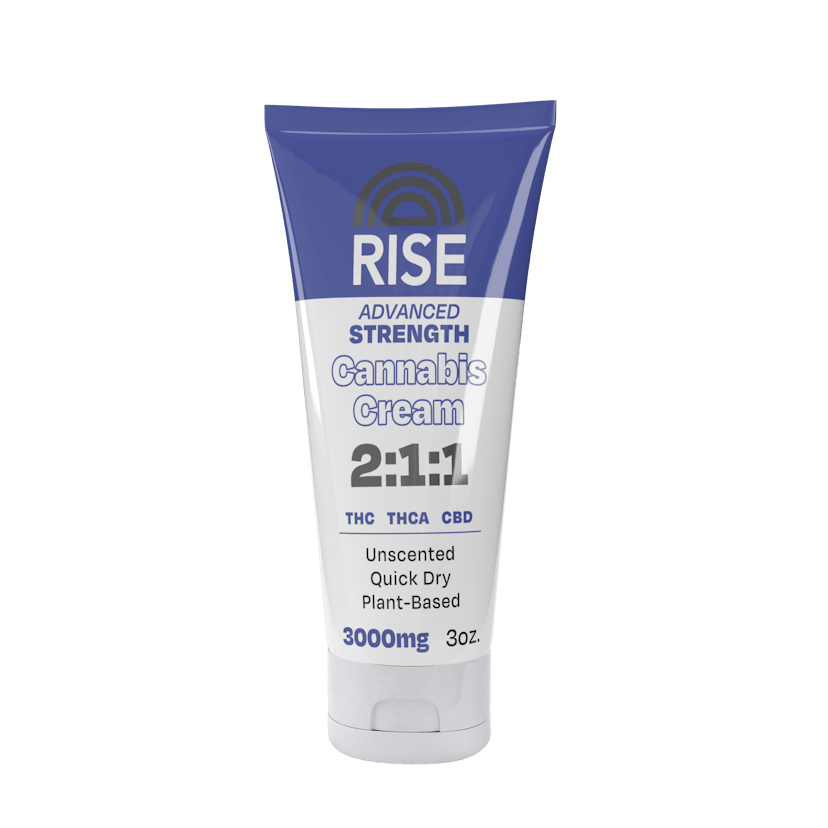 RISE Cannabis Cream - Advanced 3oz