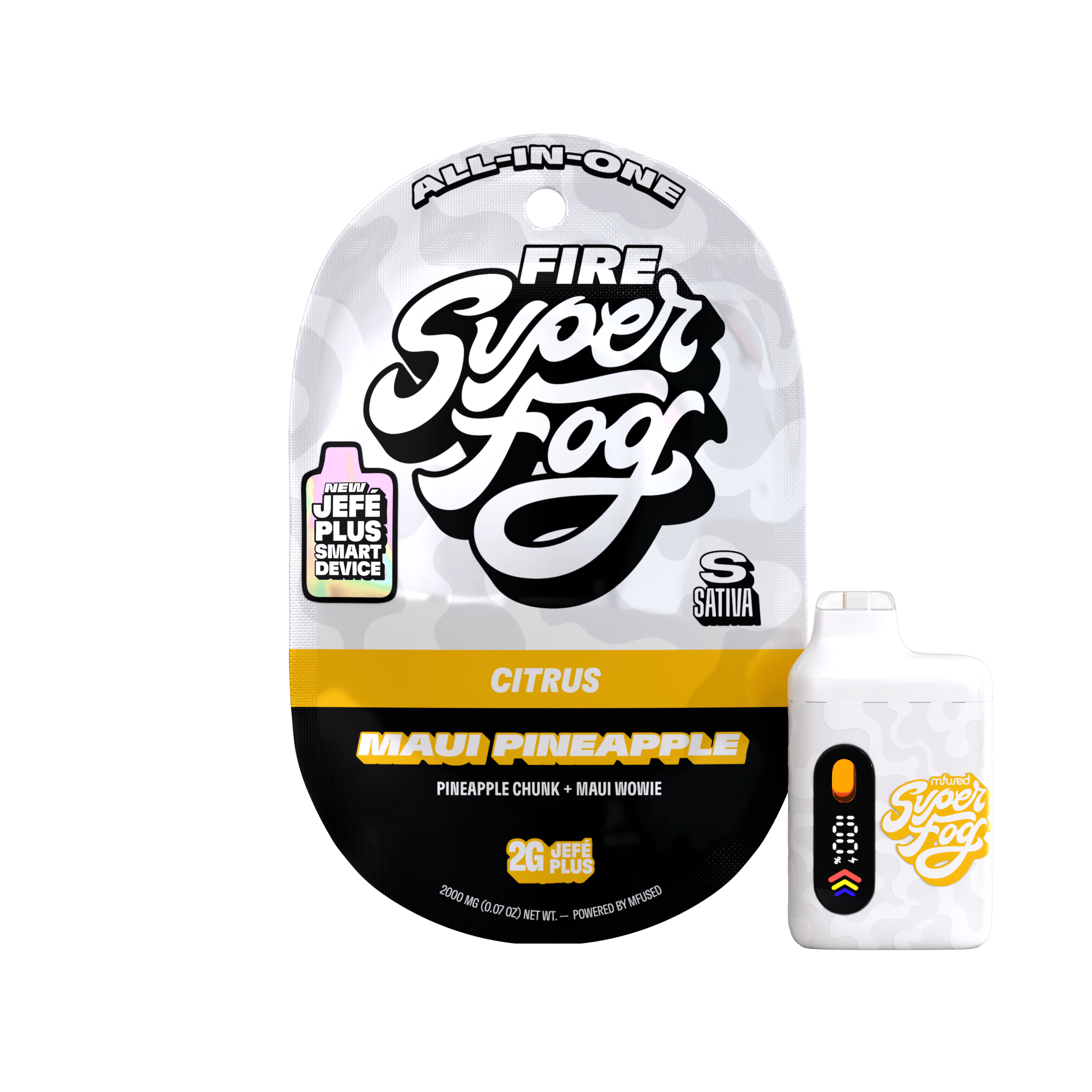 MFused FIRE Liquid Diamonds Jefé Plus - Maui Pineapple