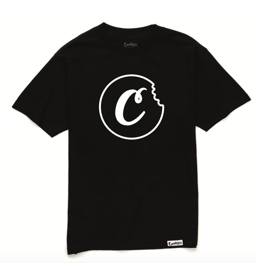 Cookies | Black/White | Bite Outline Tee | M