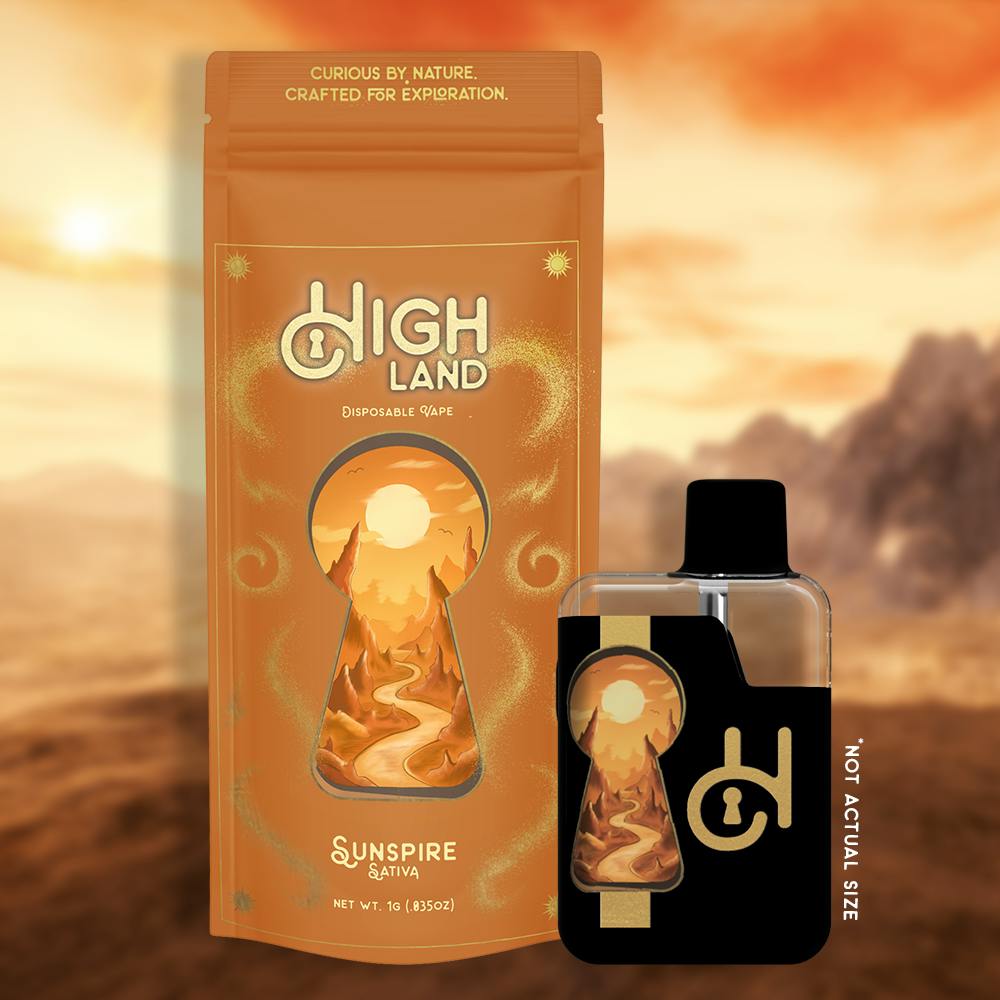 HIGHLAND Pen 1000mg: Sunspire | Cloud9 - East Peoria