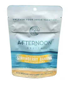 Afternoon Delite - 200mg Gummies - Strawberry Banana