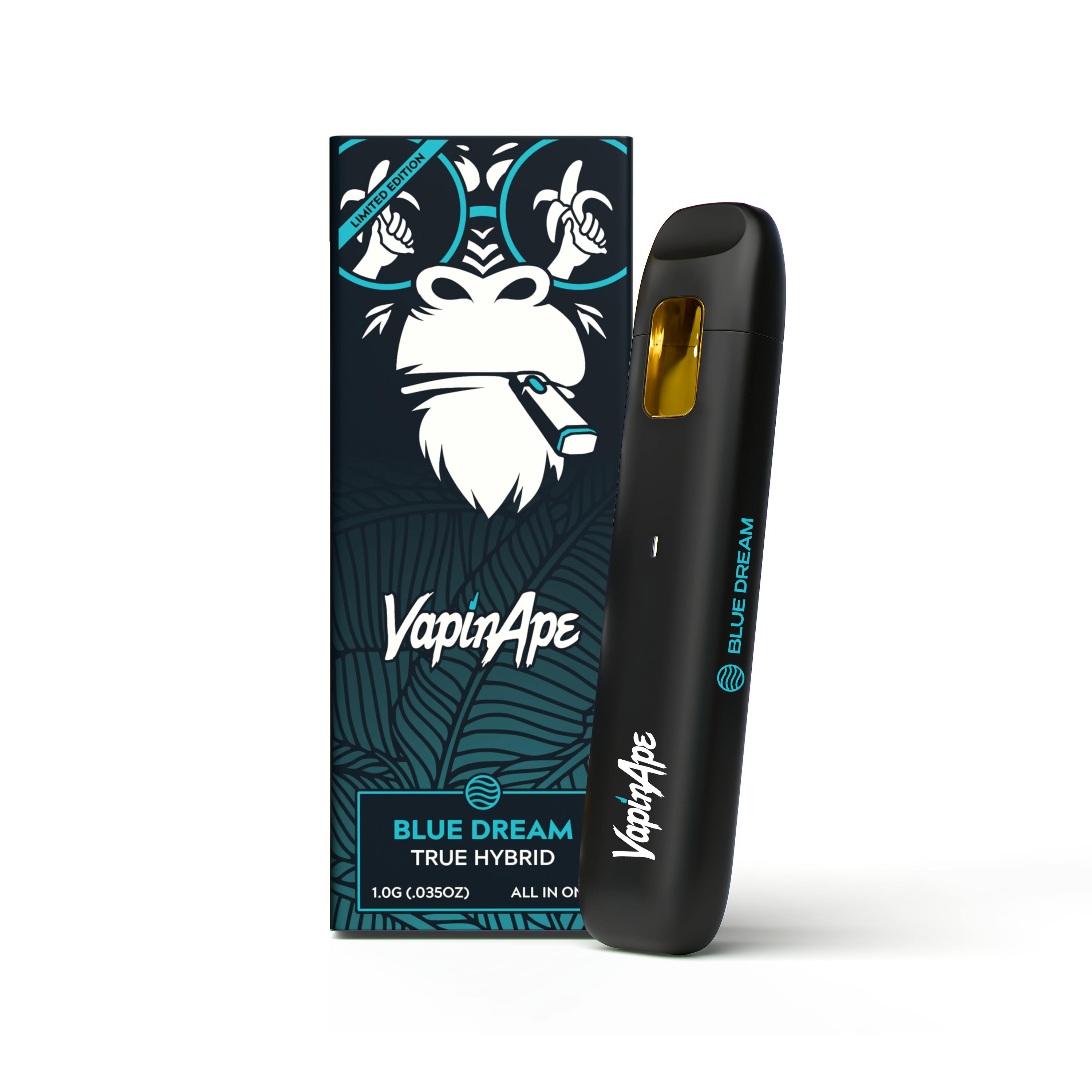blue vape pens RIZN Color Box Blue Raspberry Lemonade Rechargeable Vape