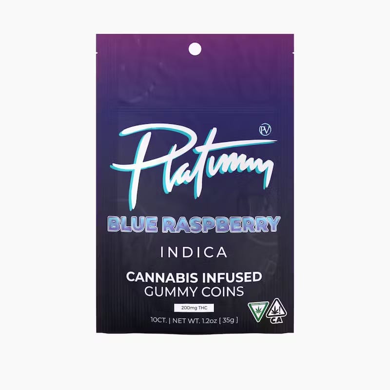 Platinum - 200MG Gummies - Blue Raspberry