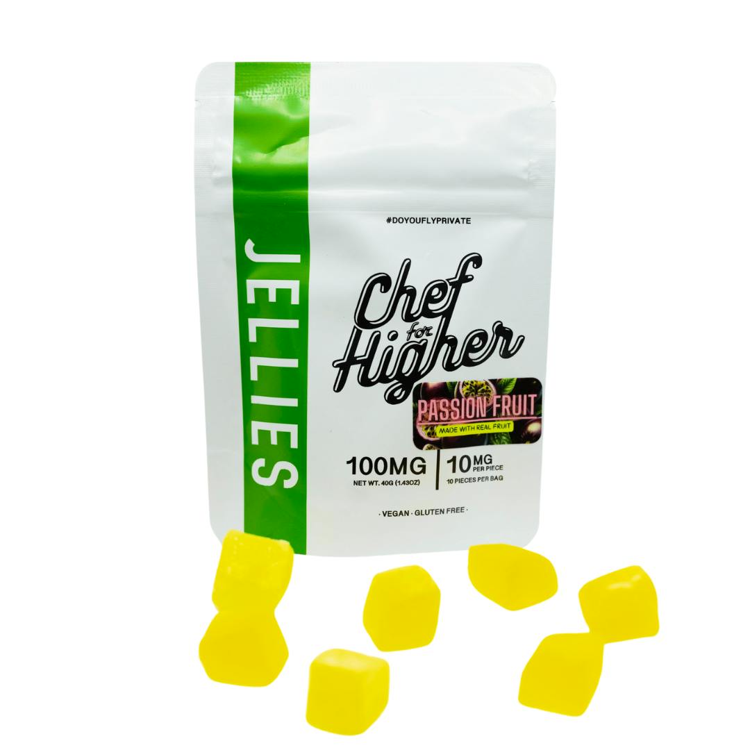 Chef For Higher - JELLIES 100 MG - PASSION FRUIT-1