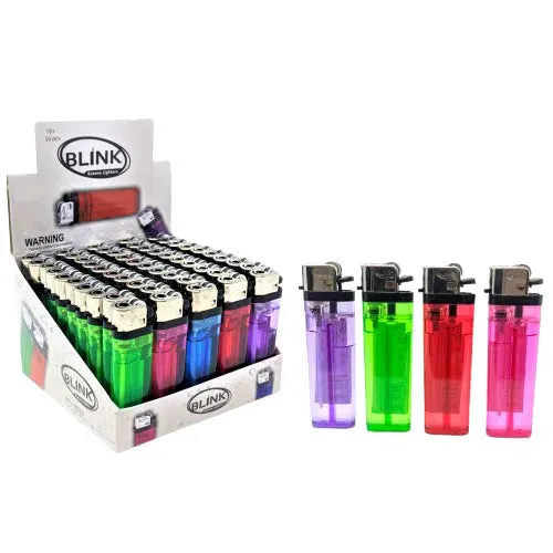 Blink | Disposable Butane Lighter Assorted Colors-active