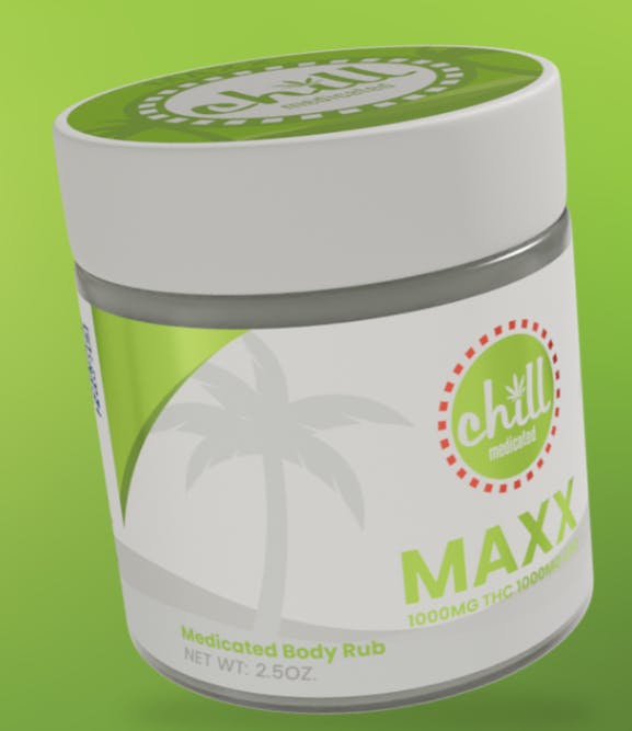 Product: 1:1 | Maxx Body Rub | Chill Medicated