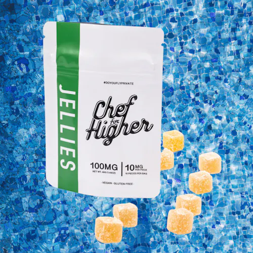 Chef For Higher – JELLIES 100 MG – PASSION FRUIT-2