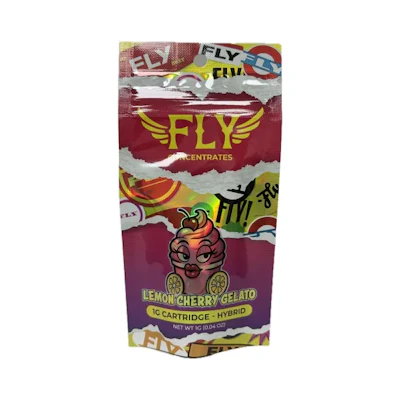 Fly - 1g Cart - Lemon Cherry Gelato