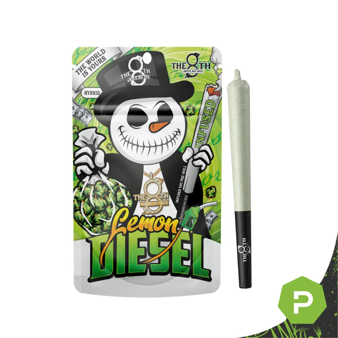 The 8th White Boy Rick | 200mg Live Resin Gummies | Blue Raspberry