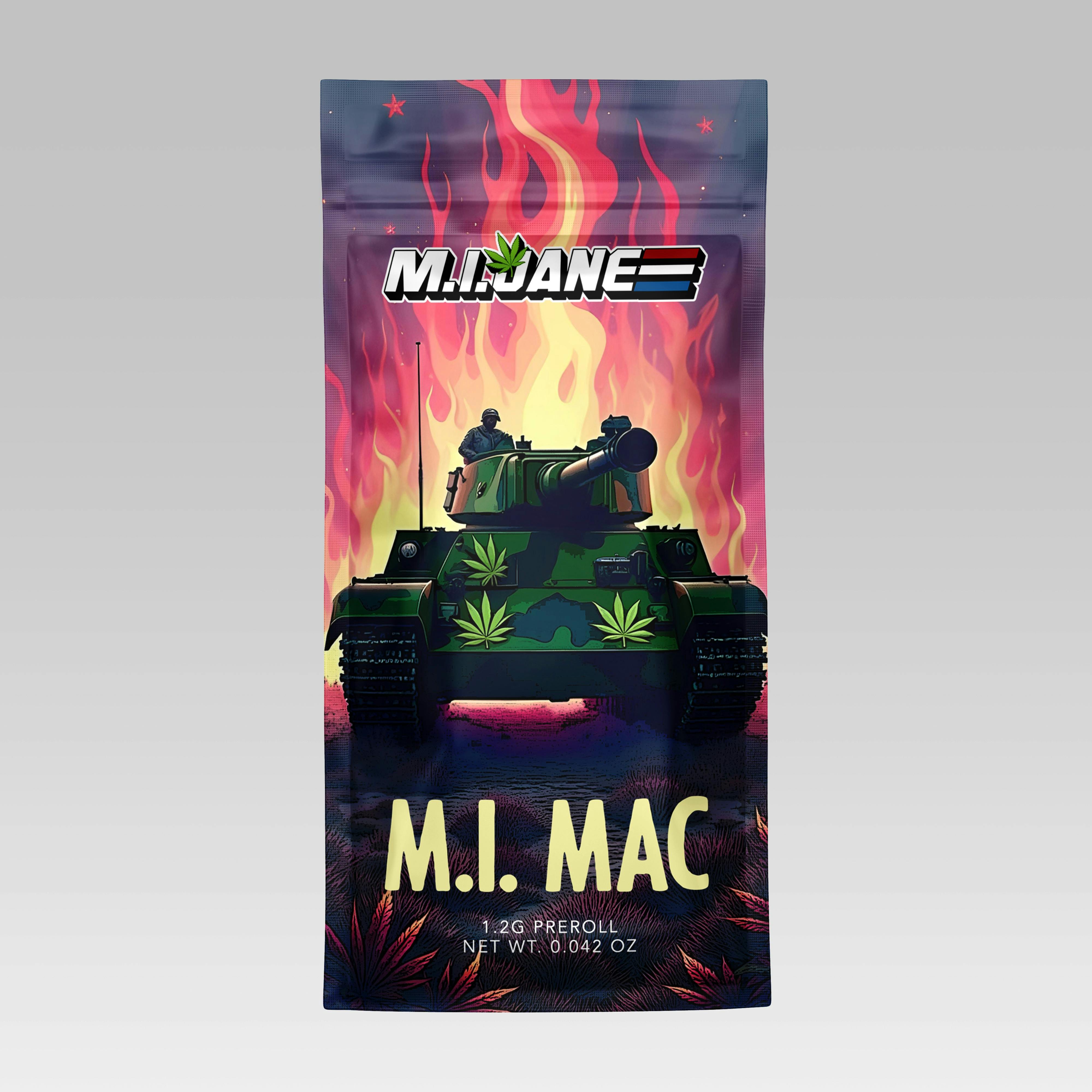 M.I Jane - 1.2g Preroll - M.I Mac