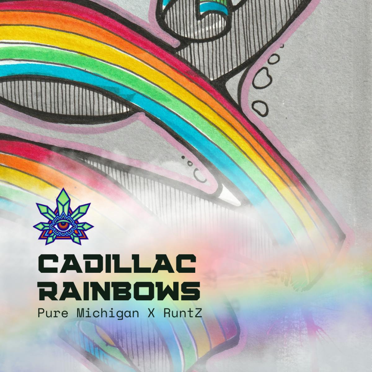 Photo of Emerald Visions – Cadillac Rainbows – 3.5g
