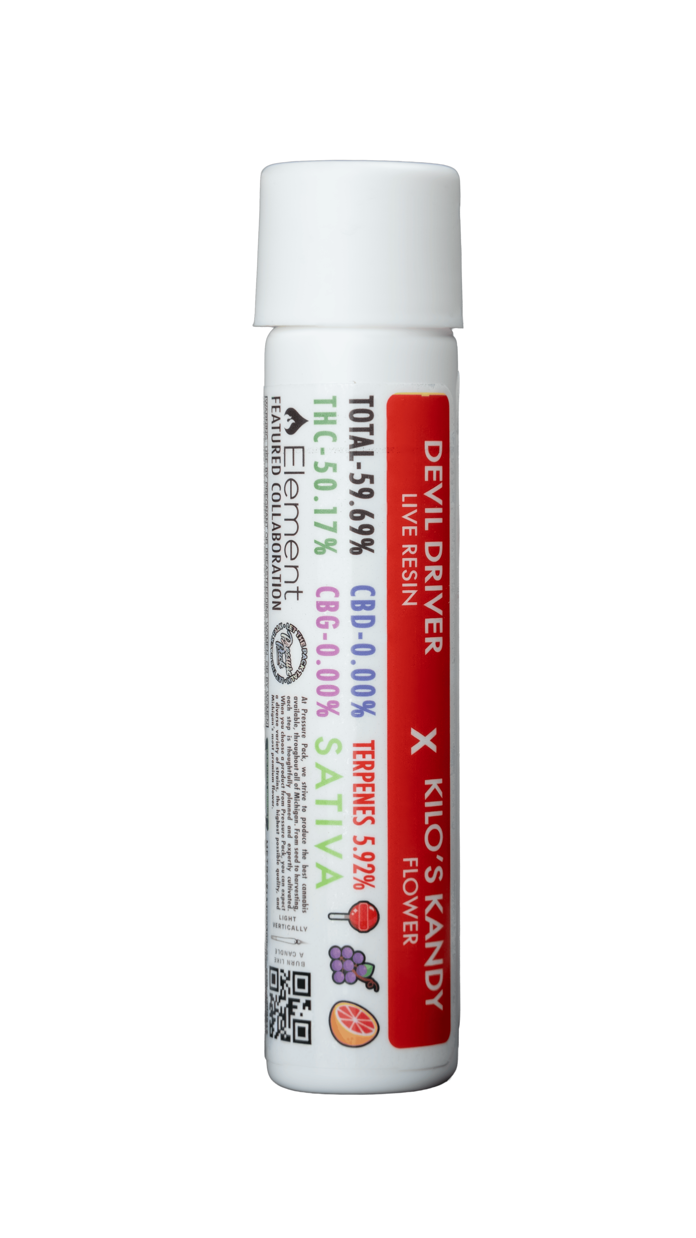 Element Element | Kilo's Kandy x Devil Driver | Live Resin Preroll