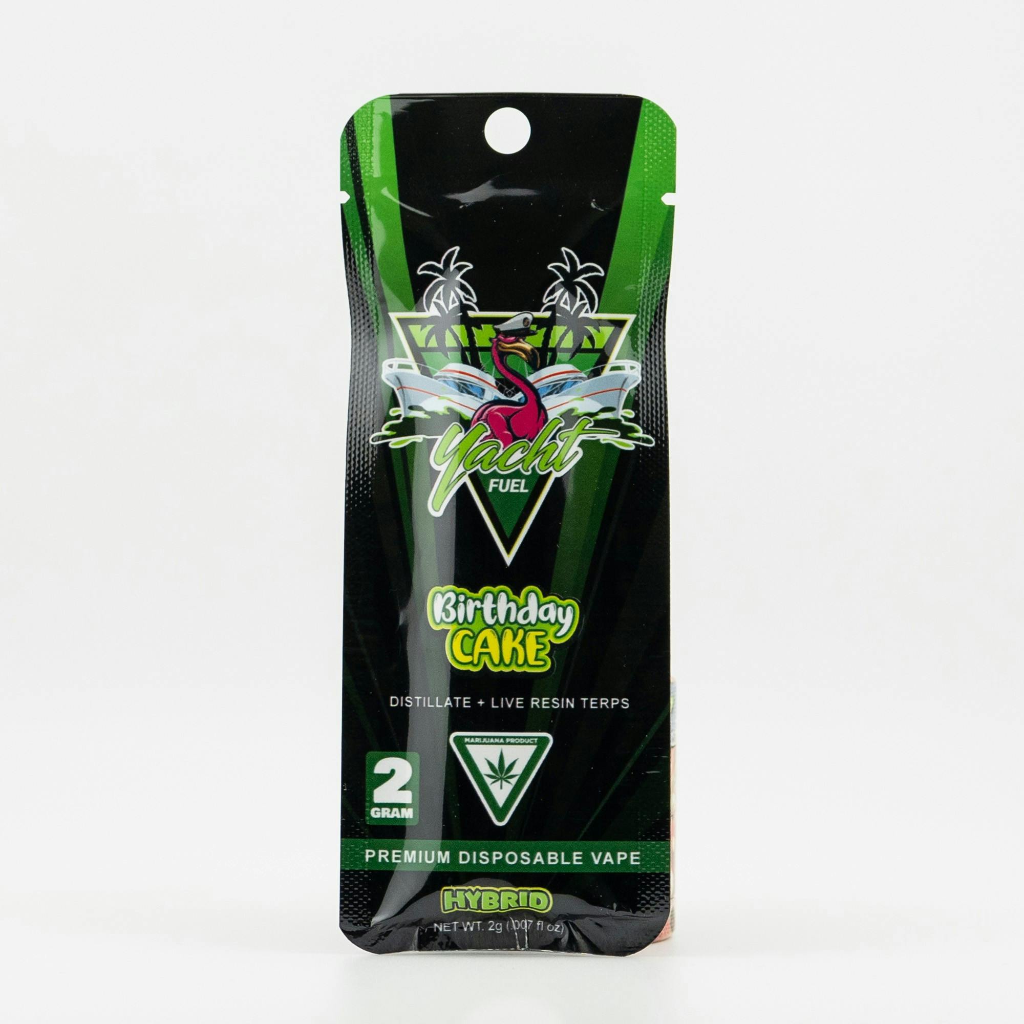 Yacht Fuel - 2g Disposable - Birthday Cake