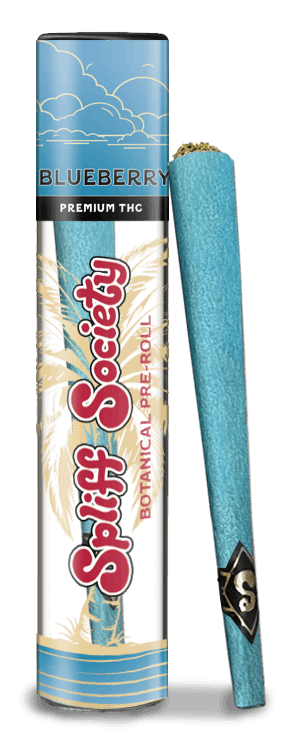 Product: SPLIFF SOCIETY | BLUEBERRY | INFUSED PRE-ROLL INDICA/HYBRID