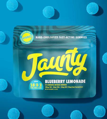 Blueberry Lemonade | 10:5:2 | THC:THCv:CBC | 100mg | 10pk-1