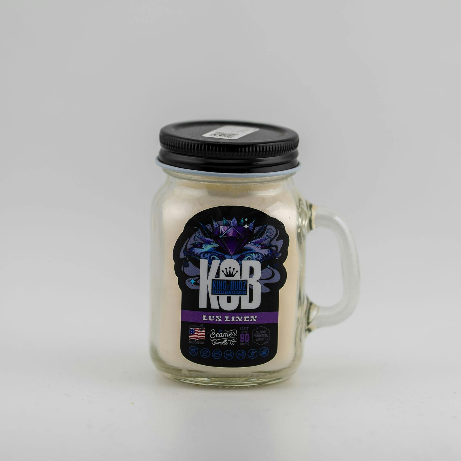 King Of Budz Mini Candle  - Lux Linen
