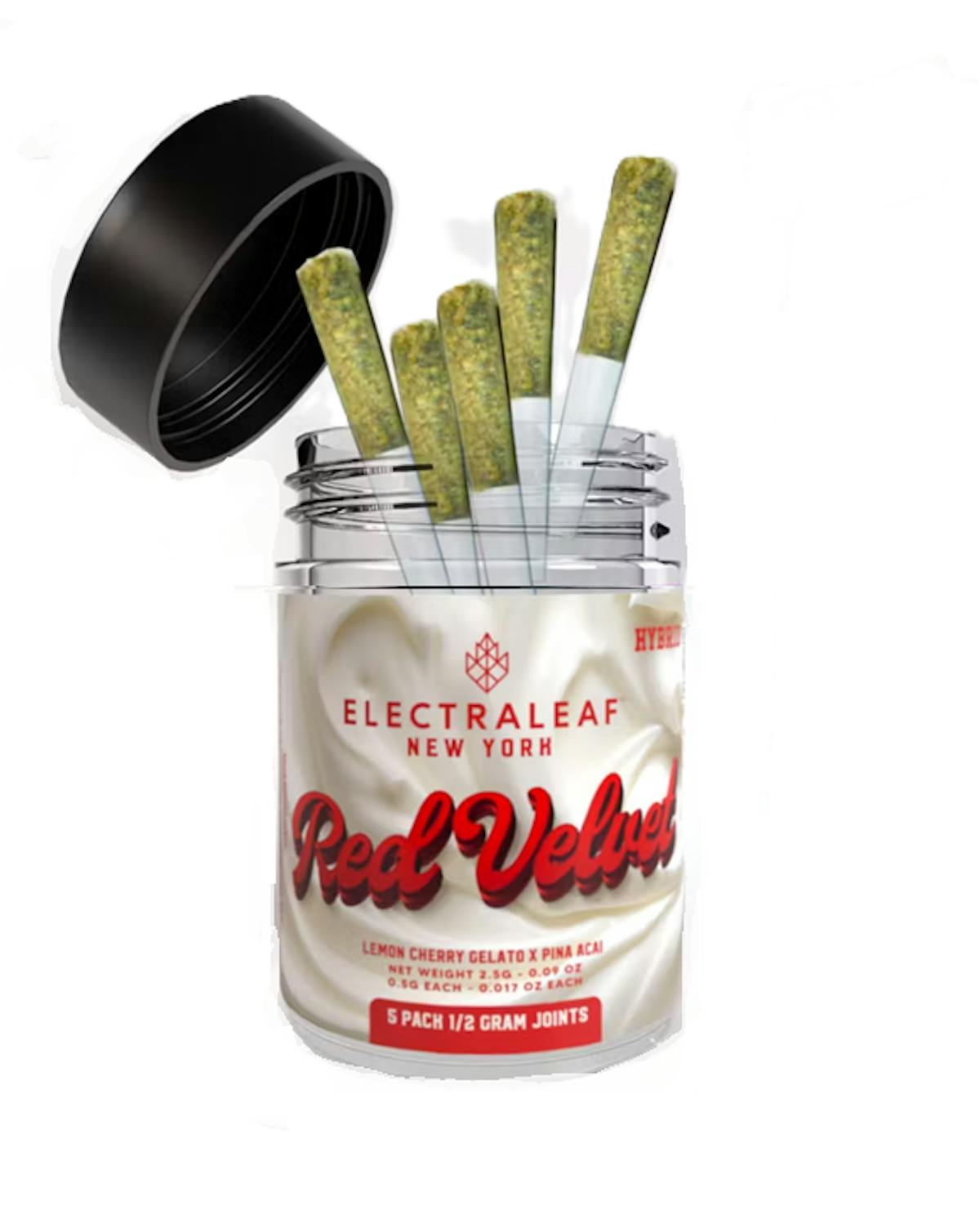 Photo of Electraleaf | Red Velvet | Pre-Rolls 5×0.5g