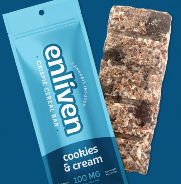 Cookies & Cream Cereal Bar 100mg