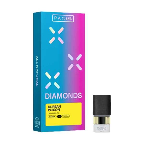 Durban Poison (S) - 1g Liquid Diamonds Pax Pod - PAX