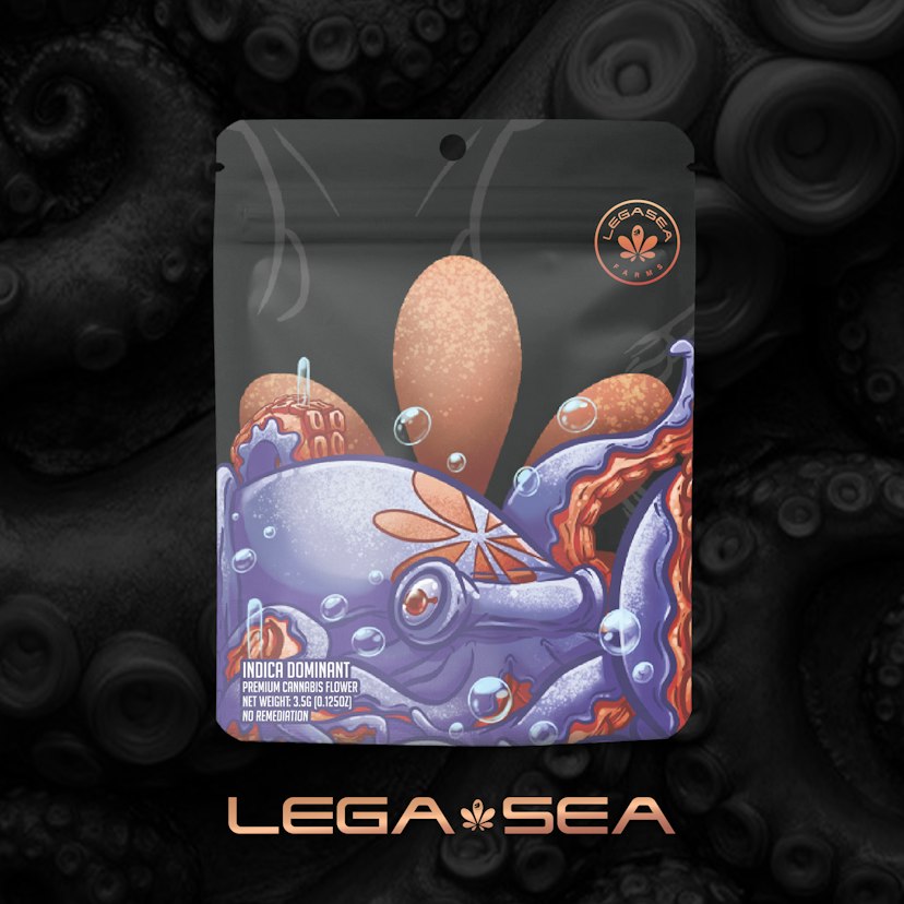 Legasea Farms Prepacked Flower | Ghost Face OG