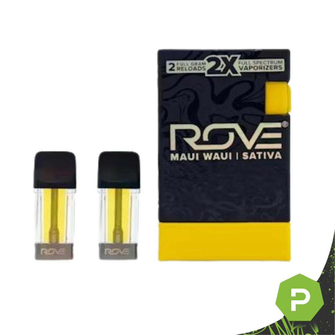 Rove Maui Waui | 2x Melted Diamond Live Resin Vaporizer | 2.0g