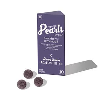 1:1:1 Blackberry Lemonade Pearls – CBD/CBN/THC-1