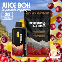 Product Northern Grown - Cape Cod Cranberry Juice Box Disposable Vape (2g)
