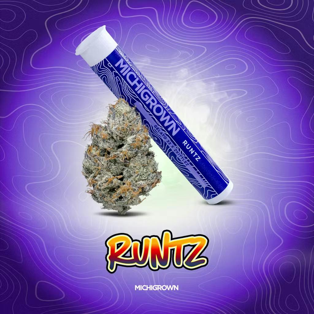 Michigrown - 1g Preroll - Runtz