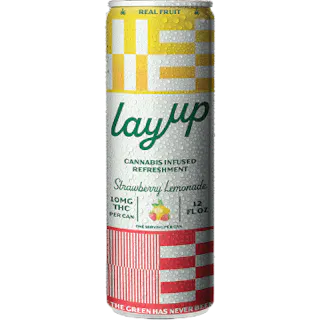 LAYUP | STRAWBERRY LEMONADE | 10 MG THC BEVERAGE WITH ELECTROLYTES