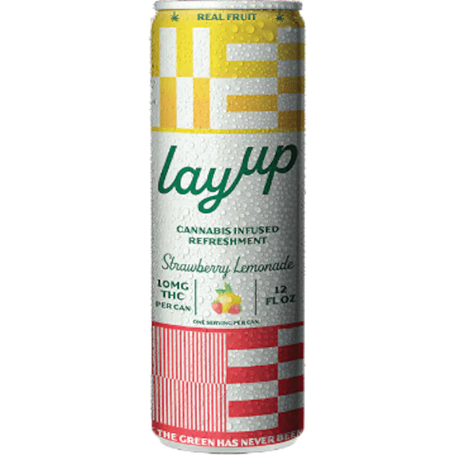 LAYUP LAYUP | STRAWBERRY LEMONADE | 10 MG THC BEVERAGE WITH ELECTROLYTES
