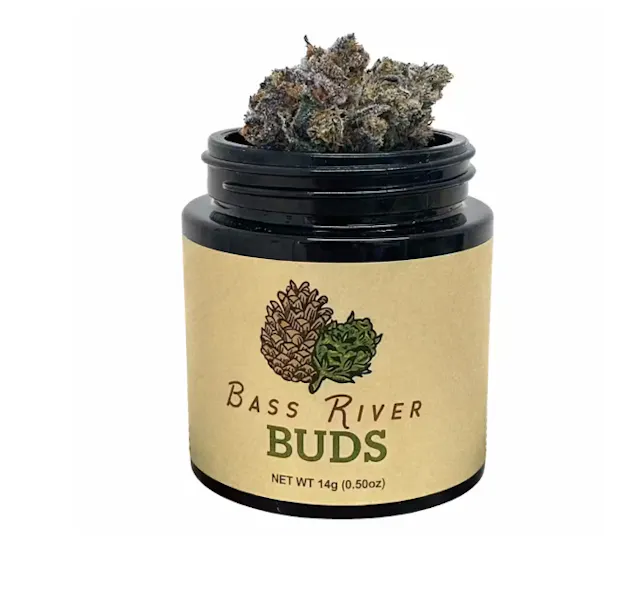 Bass River Buds Smalls Grape Gary 14g (sativa, small buds)