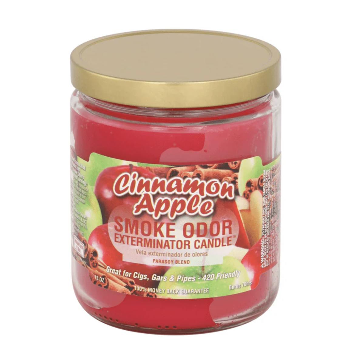 Photo of Smoke Odor Exterminator Candle Cinnamon Apple 13oz