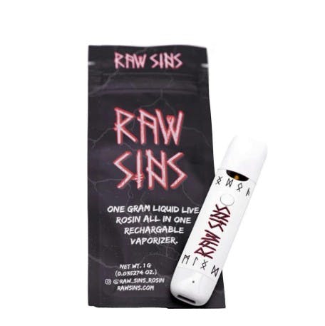 Raw Sins | Key Lime Granita | Disposable Vape | 1g