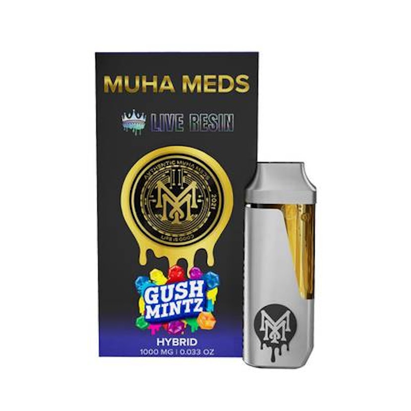 Muha Meds 1g Live Resin Disposable Watermelon Gelato