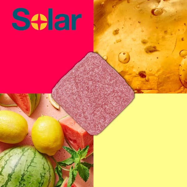 Watermelon Lemonade - 100mg 20pk Live Rosin Gummies - Solar Therapeutics
