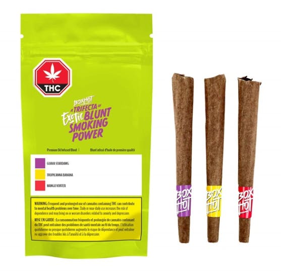 BOXHOT - Trifecta Exotic Infused Blunts 3x1g