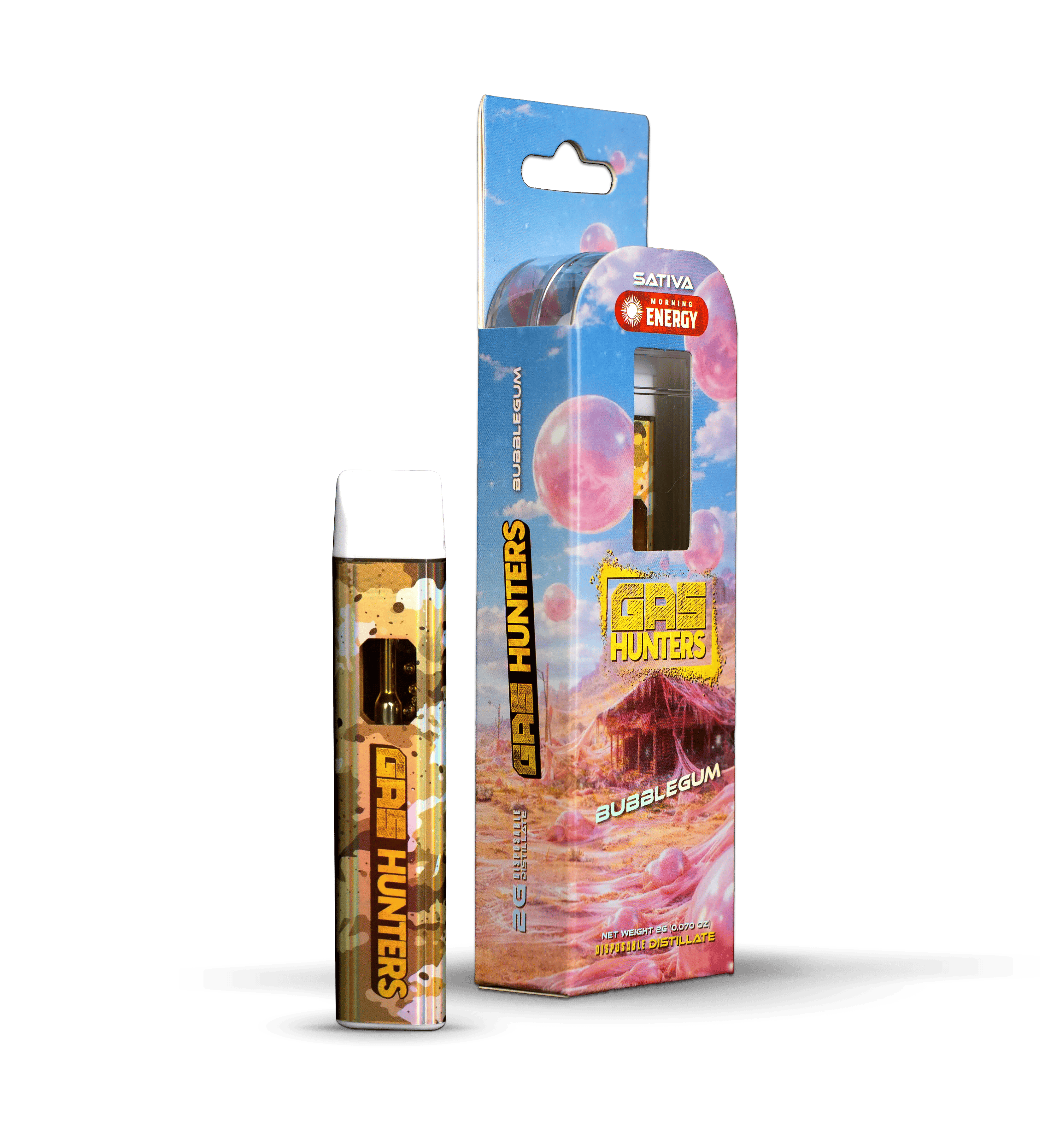 Gas Hunters | Disposable Vape - 2g - Bubblegum