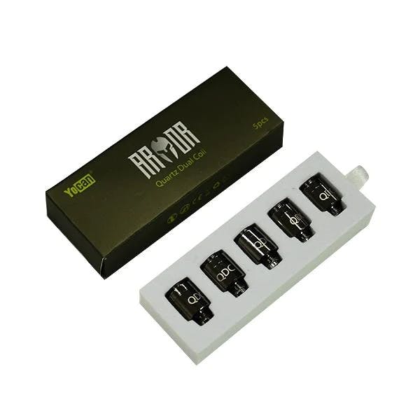 Yocan | Armor | Dual Quartz Coil | 5 Pack