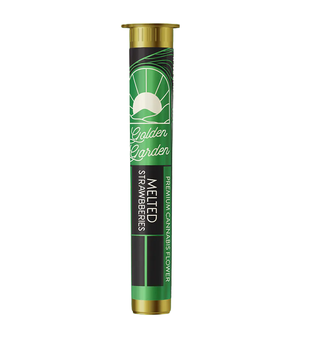 Product Golden Garden - Melted Strawberries - 1g - Preroll