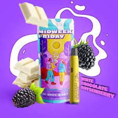 Product IESO Midweek Friday Disposable - White Chocolate Boysenberry 1g